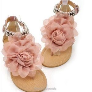 Pink Flower Sandal